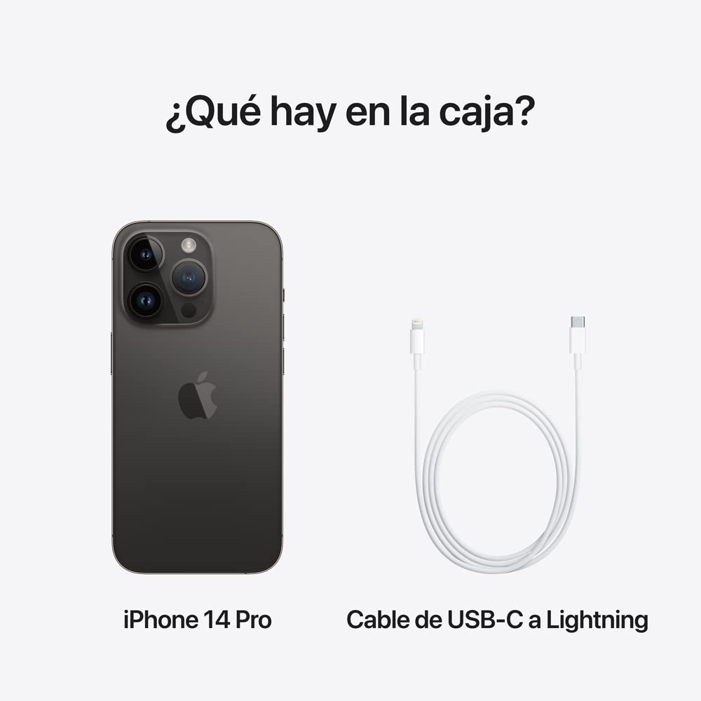 Apple iPhone 14 Pro 128 GB Negro Espacial (Reacondicionado) - KICK SHOP