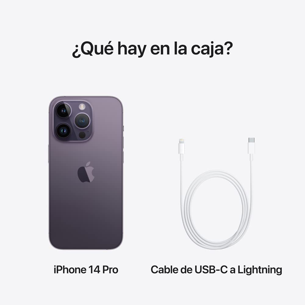 Apple iPhone 14 Pro 128 GB Negro Espacial (Reacondicionado) - KICK SHOP