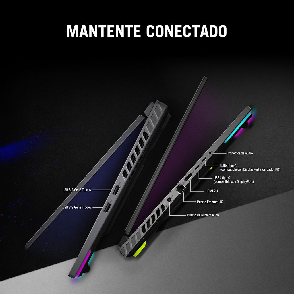 ASUS ROG Strix G16, 2025, NVIDIA GE Force RTX 5070/Ryzen 9 - 9955HX/16GB RAM/1 TB SSD/Teclado en español/Garantia con la Marca en Mexico - KICK SHOP