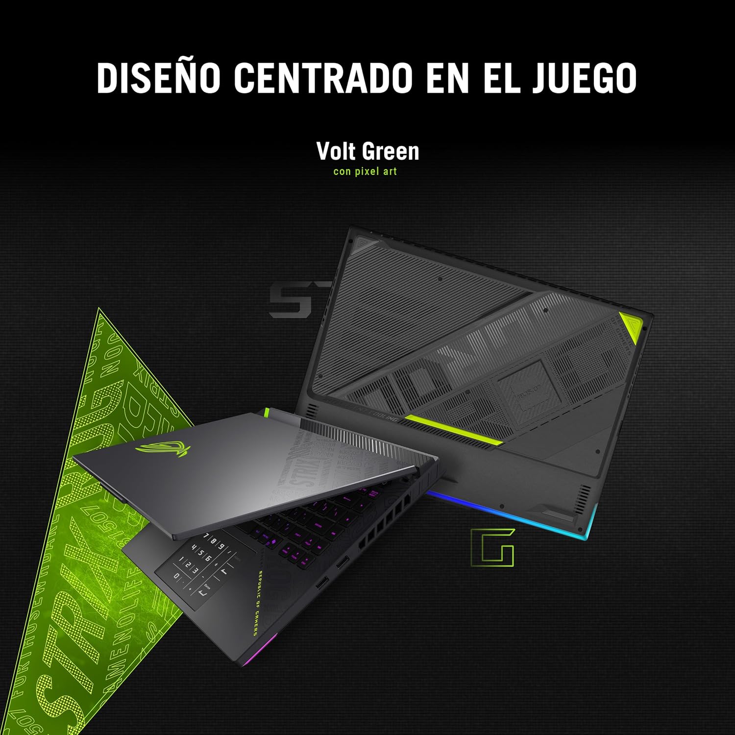 ASUS ROG Strix G16, 2025, NVIDIA GE Force RTX 5070/Ryzen 9 - 9955HX/16GB RAM/1 TB SSD/Teclado en español/Garantia con la Marca en Mexico - KICK SHOP