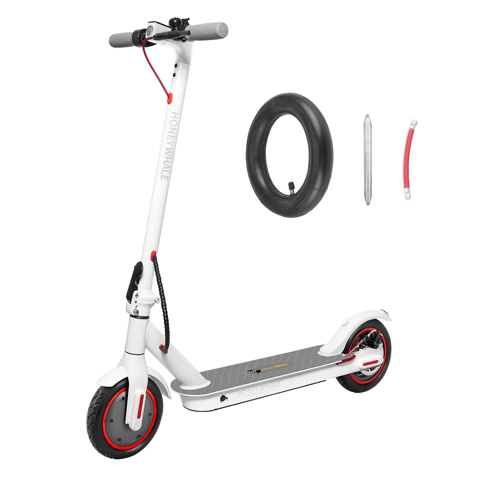 HONEYWHALE M2 Pro Scooter Eléctrico Plegable para Adultos, Motor de 500 W de Potencia Máxima, 22km con una Carga Completa, Velocidad Máxima 32km/h, Patin Eléctrico con App Control Bluetooth - KICK SHOP