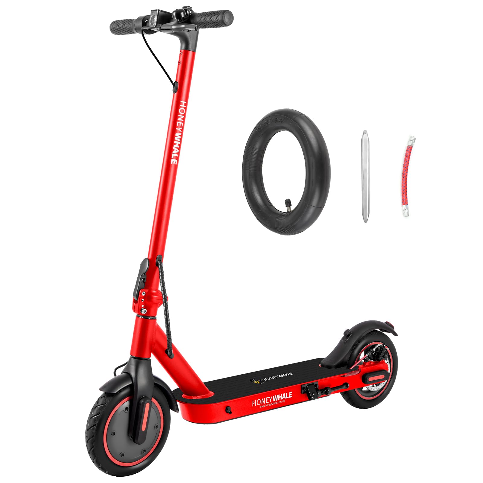 HONEYWHALE M2 Pro Scooter Eléctrico Plegable para Adultos, Motor de 500 W de Potencia Máxima, 22km con una Carga Completa, Velocidad Máxima 32km/h, Patin Eléctrico con App Control Bluetooth - KICK SHOP