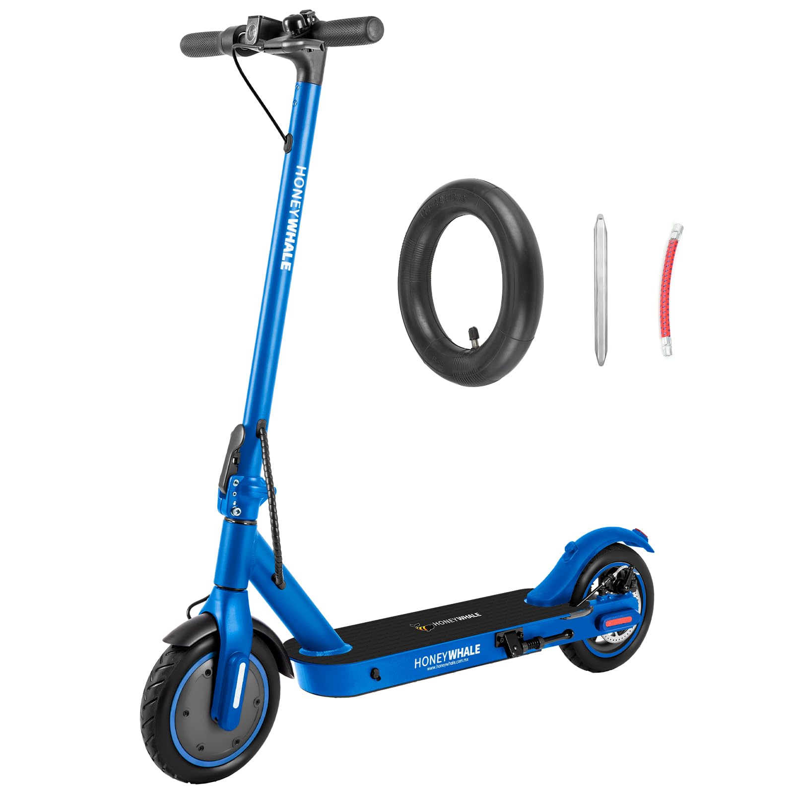 HONEYWHALE M2 Pro Scooter Eléctrico Plegable para Adultos, Motor de 500 W de Potencia Máxima, 22km con una Carga Completa, Velocidad Máxima 32km/h, Patin Eléctrico con App Control Bluetooth - KICK SHOP