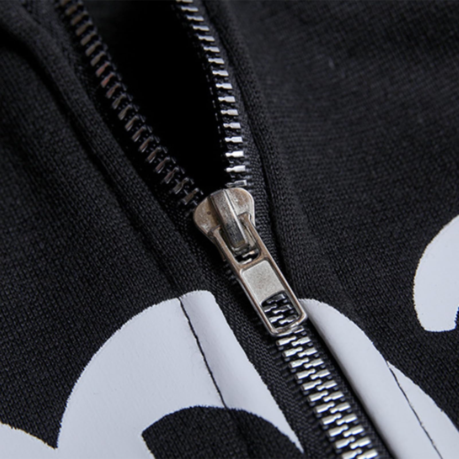 PUCHEN Sudadera Punk Suelta - Sudadera de Manga Larga con Cremallera - Exquisita Sudadera con Capucha Flexible y Holgada en Estilo Y2K, Regalo de cumpleaños para Hombres y Mujeres - KICK SHOP